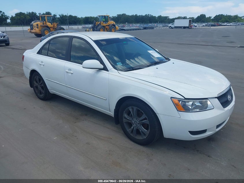 2008 Hyundai Sonata VIN 5NPET46C08H374919 IAAI salvage auction — NORMAL WEAR, Clear (Florida), sold $500 on 2026-07-06 (photo 1)