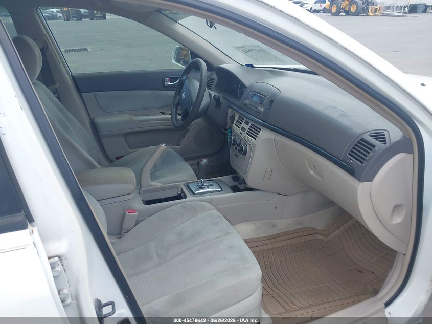 2008 Hyundai Sonata VIN 5NPET46C08H374919 IAAI salvage auction — NORMAL WEAR, Clear (Florida), sold $500 on 2026-07-06 (photo 5)