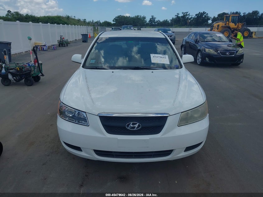 2008 Hyundai Sonata VIN 5NPET46C08H374919 IAAI salvage auction — NORMAL WEAR, Clear (Florida), sold $500 on 2026-07-06 (photo 6)