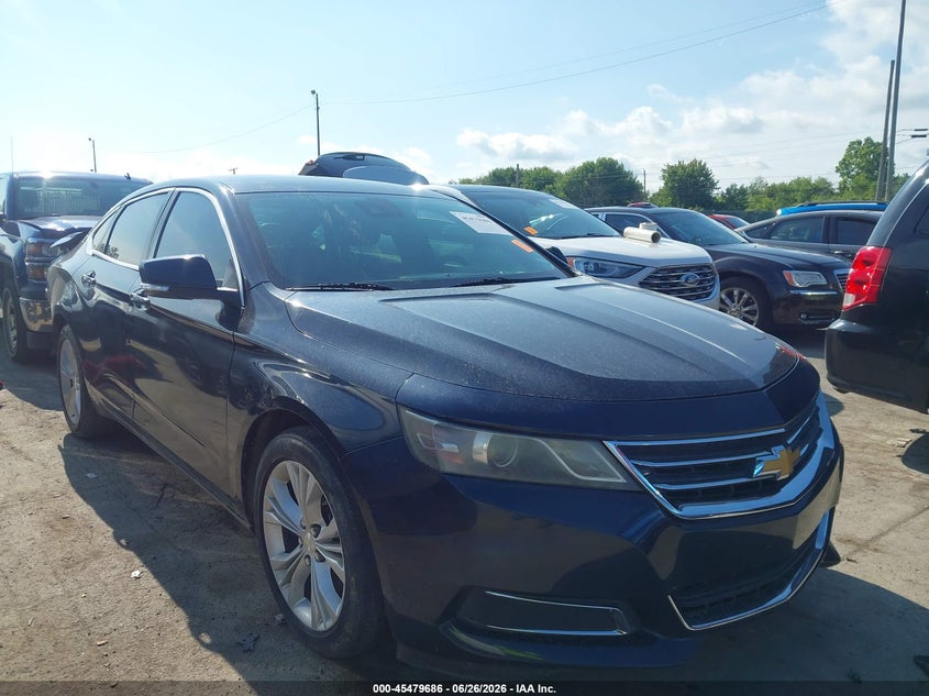 2014 Chevrolet Impala VIN 2G1125S36E9150591 IAAI salvage auction — REAR END, Salvage (Ohio), sold $1,250 on 2026-08-01 (photo 1)