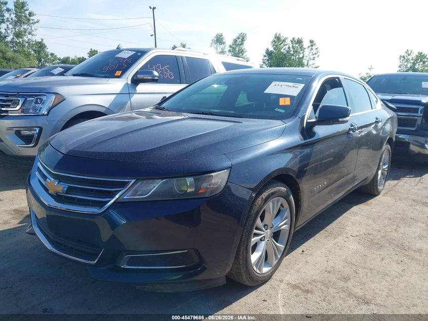 2014 Chevrolet Impala VIN 2G1125S36E9150591 IAAI salvage auction — REAR END, Salvage (Ohio), sold $1,250 on 2026-08-01 (photo 2)