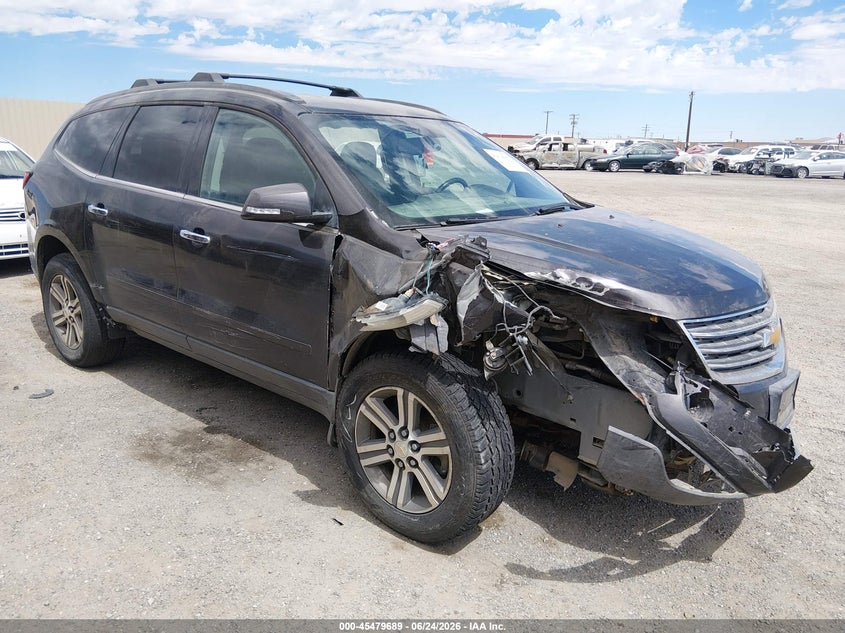 2017 Chevrolet Traverse VIN 1GNKVGKD2HJ217257 IAAI salvage auction — NORMAL WEAR, Clear (California), sold $550 on 2026-07-09 (photo 1)