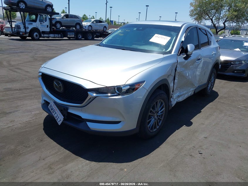 2021 Mazda Cx-5 VIN JM3KFACM6M1325688 IAAI salvage auction — LEFT & RIGHT, Salvage Certificate (California), sold $4,975 on 2026-07-10 (photo 2)