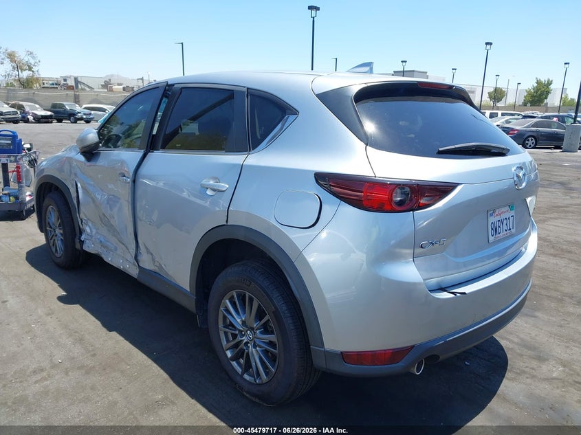 2021 Mazda Cx-5 VIN JM3KFACM6M1325688 IAAI salvage auction — LEFT & RIGHT, Salvage Certificate (California), sold $4,975 on 2026-07-10 (photo 3)