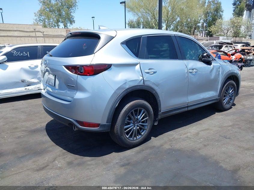 2021 Mazda Cx-5 VIN JM3KFACM6M1325688 IAAI salvage auction — LEFT & RIGHT, Salvage Certificate (California), sold $4,975 on 2026-07-10 (photo 4)