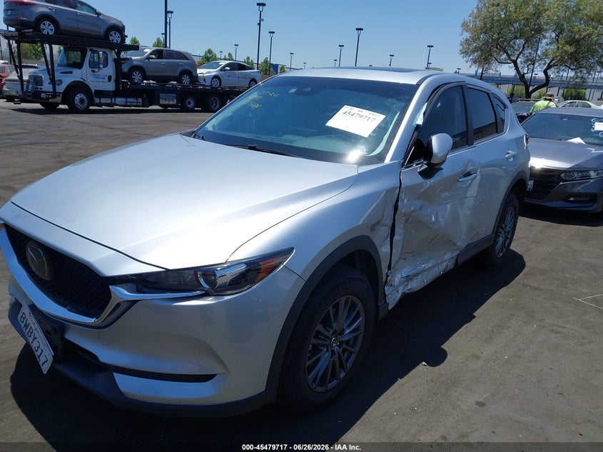 2021 Mazda Cx-5 VIN JM3KFACM6M1325688 IAAI salvage auction — LEFT & RIGHT, Salvage Certificate (California), sold $4,975 on 2026-07-10 (photo 6)