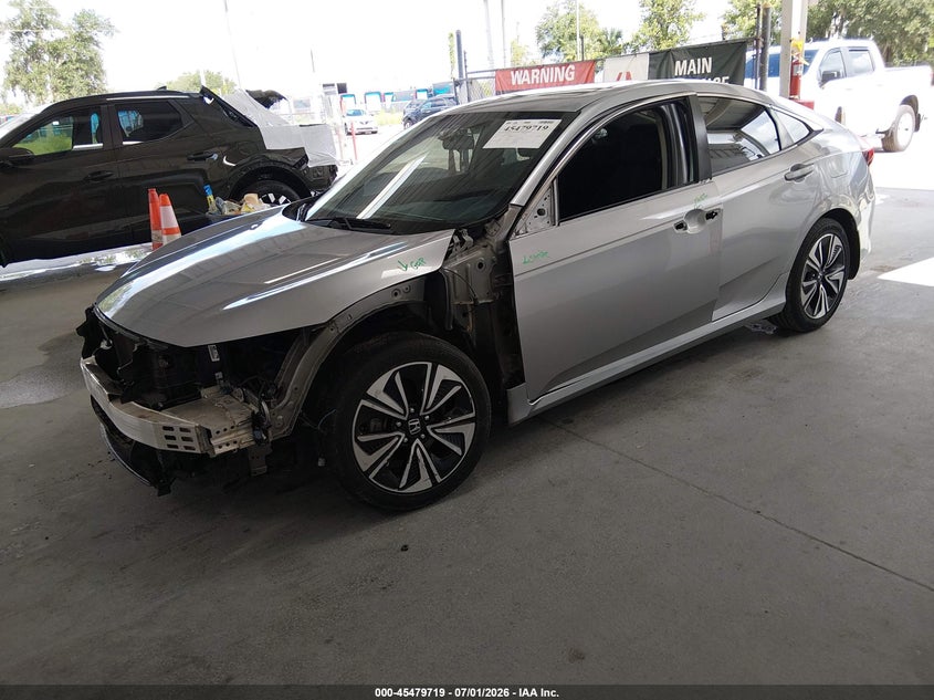 2016 Honda Civic VIN 19XFC1F34GE027468 IAAI salvage auction — FRONT END, Salvage Title, sold $2,175 on 2026-08-23 (photo 2)