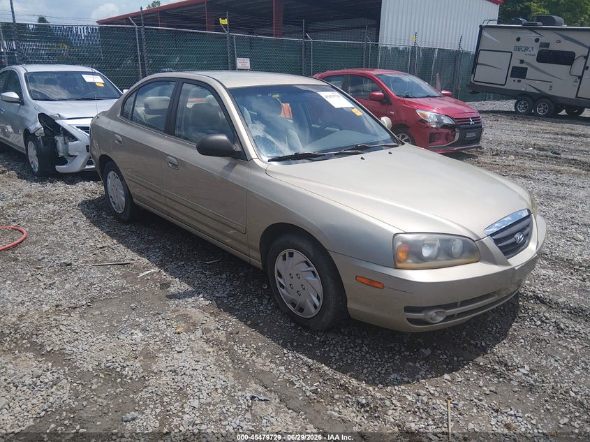 2005 Hyundai Elantra VIN KMHDN46D55U193407 IAAI salvage auction — LEFT REAR, Salvage (Ohio), sold $125 on 2026-07-22 (photo 1)