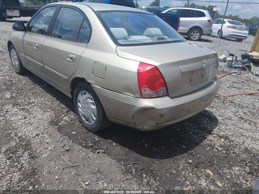 2005 Hyundai Elantra VIN KMHDN46D55U193407 IAAI salvage auction — LEFT REAR, Salvage (Ohio), sold $125 on 2026-07-22 (photo 6)