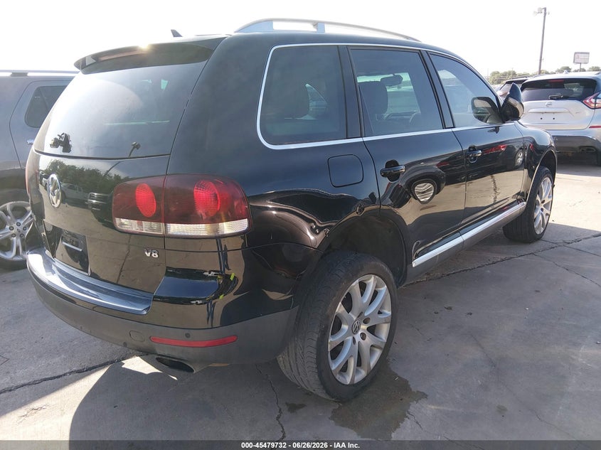 2008 Volkswagen Touareg VIN WVGCB77L18D060577 IAAI salvage auction — UNKNOWN, Original (Texas), sold $525 on 2026-07-13 (photo 4)