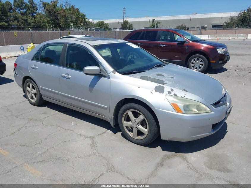 2003 Honda Accord VIN JHMCM566X3C073260 IAAI salvage auction — NORMAL WEAR, Clear - Dealer Only (California), sold $300 on 2026-07-13 (photo 1)
