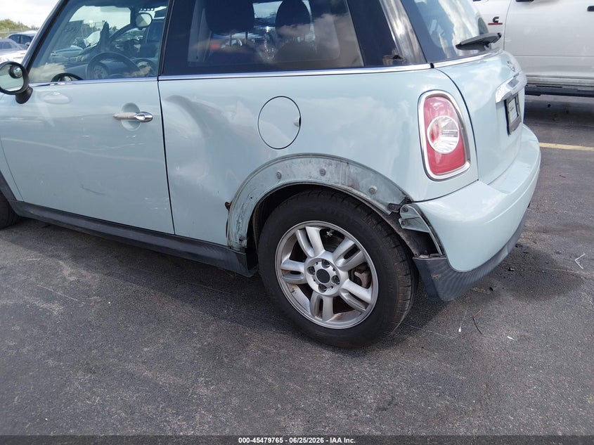 2013 Mini Hard top VIN WMWSU3C58DT686926 IAAI salvage auction — LEFT SIDE, Salvage Title, sold $750 on 2026-07-16 (photo 6)