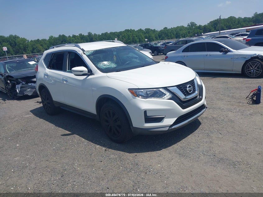 2017 Nissan Rogue VIN KNMAT2MV9HP552158 IAAI salvage auction — FRONT END, Salvage - Greater Than 75% (Maryland), sold $1,150 on 2026-07-20 (photo 1)