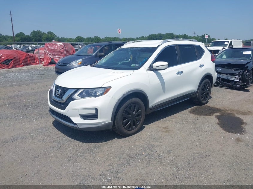 2017 Nissan Rogue VIN KNMAT2MV9HP552158 IAAI salvage auction — FRONT END, Salvage - Greater Than 75% (Maryland), sold $1,150 on 2026-07-20 (photo 2)