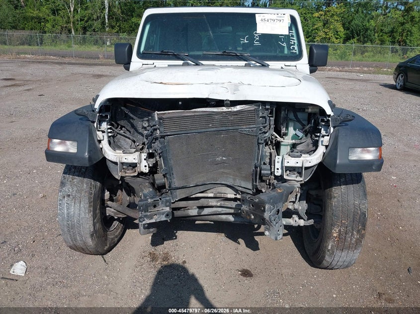 2024 Jeep Gladiator VIN 1C6HJTAG9RL124171 IAAI salvage auction — FRONT END, Salvage Title, sold $9,100 on 2026-07-28 (photo 6)