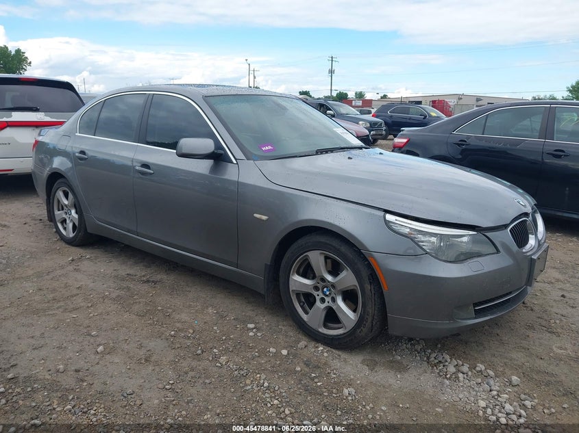 2008 BMW 5 series VIN WBANV93598CW56451 IAAI salvage auction — HAIL, Junk Bill Of Sale Mv2459 (Wisconsin), sold $275 on 2026-07-16 (photo 1)