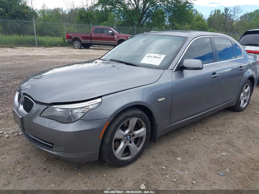 2008 BMW 5 series VIN WBANV93598CW56451 IAAI salvage auction — HAIL, Junk Bill Of Sale Mv2459 (Wisconsin), sold $275 on 2026-07-16 (photo 2)
