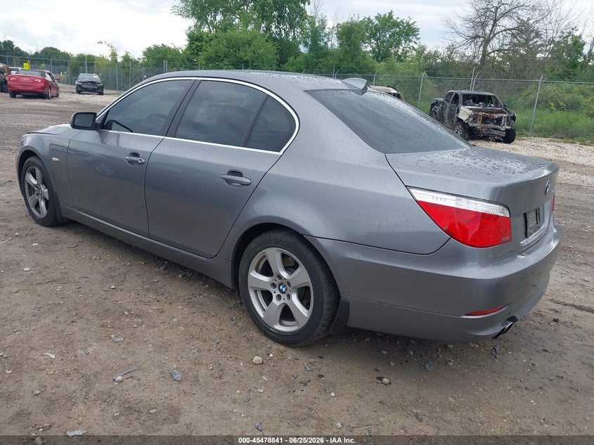 2008 BMW 5 series VIN WBANV93598CW56451 IAAI salvage auction — HAIL, Junk Bill Of Sale Mv2459 (Wisconsin), sold $275 on 2026-07-16 (photo 3)
