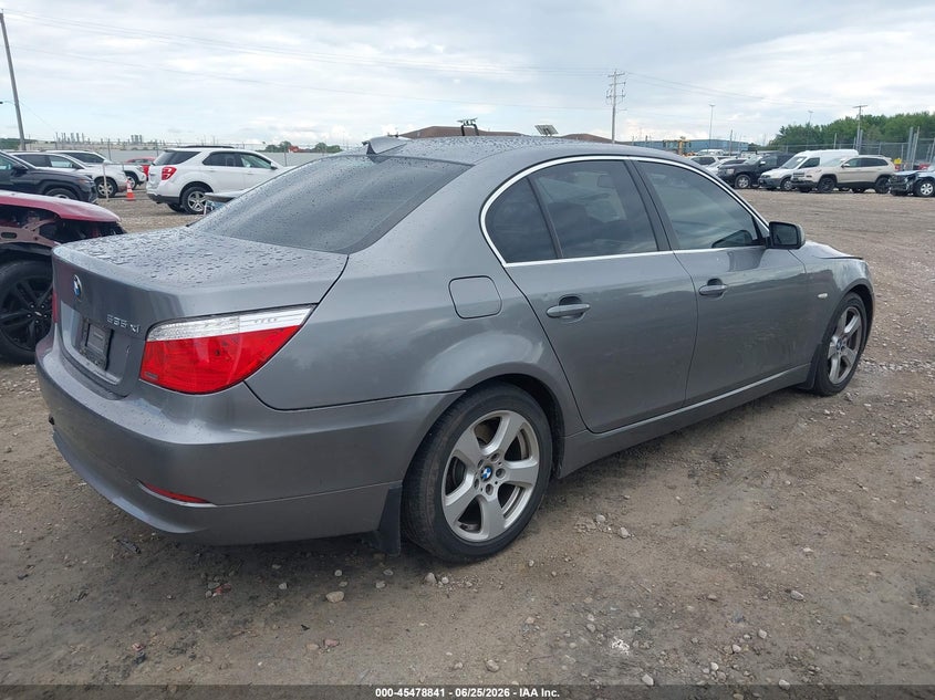 2008 BMW 5 series VIN WBANV93598CW56451 IAAI salvage auction — HAIL, Junk Bill Of Sale Mv2459 (Wisconsin), sold $275 on 2026-07-16 (photo 4)