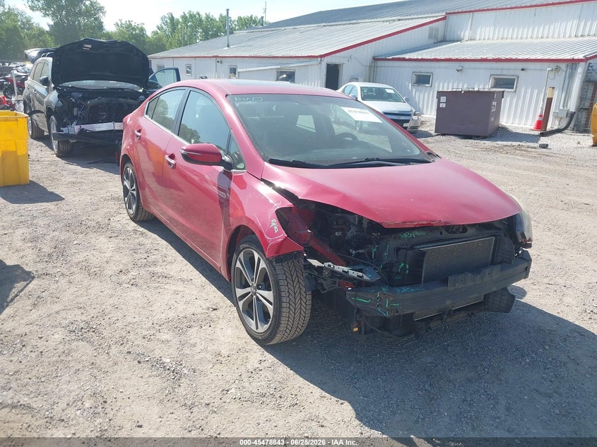 2014 Kia Forte VIN KNAFZ4A89E5059745 IAAI salvage auction — FRONT END, Salvage (Iowa), sold $750 on 2026-07-15 (photo 1)