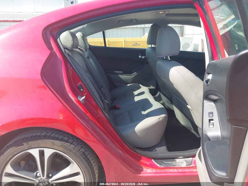 2014 Kia Forte VIN KNAFZ4A89E5059745 IAAI salvage auction — FRONT END, Salvage (Iowa), sold $750 on 2026-07-15 (photo 8)