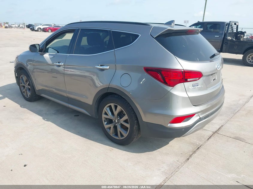 2017 Hyundai Santa fe VIN 5XYZW4LAXHG494259 IAAI salvage auction — REPOSSESSION, Original (Texas), sold $4,200 on 2026-07-10 (photo 3)