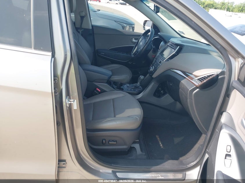 2017 Hyundai Santa fe VIN 5XYZW4LAXHG494259 IAAI salvage auction — REPOSSESSION, Original (Texas), sold $4,200 on 2026-07-10 (photo 5)