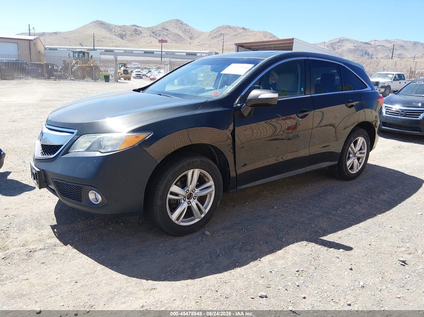 2014 Acura Rdx VIN 5J8TB4H51EL024149 IAAI salvage auction — NORMAL WEAR, Clear - Dealer Only (California), sold $1,250 on 2026-07-24 (photo 2)
