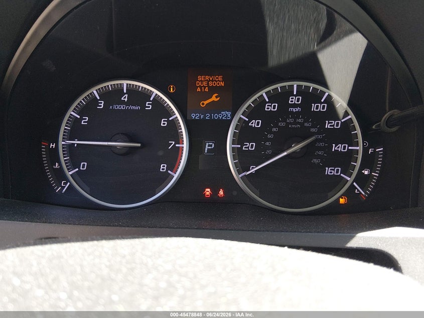 2014 Acura Rdx VIN 5J8TB4H51EL024149 IAAI salvage auction — NORMAL WEAR, Clear - Dealer Only (California), sold $1,250 on 2026-07-24 (photo 7)