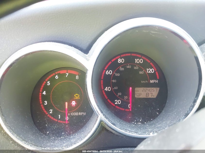 2004 Pontiac Vibe VIN 5Y2SL62854Z462965 IAAI salvage auction — NORMAL WEAR, Clear (Georgia), sold $300 on 2026-07-28 (photo 7)