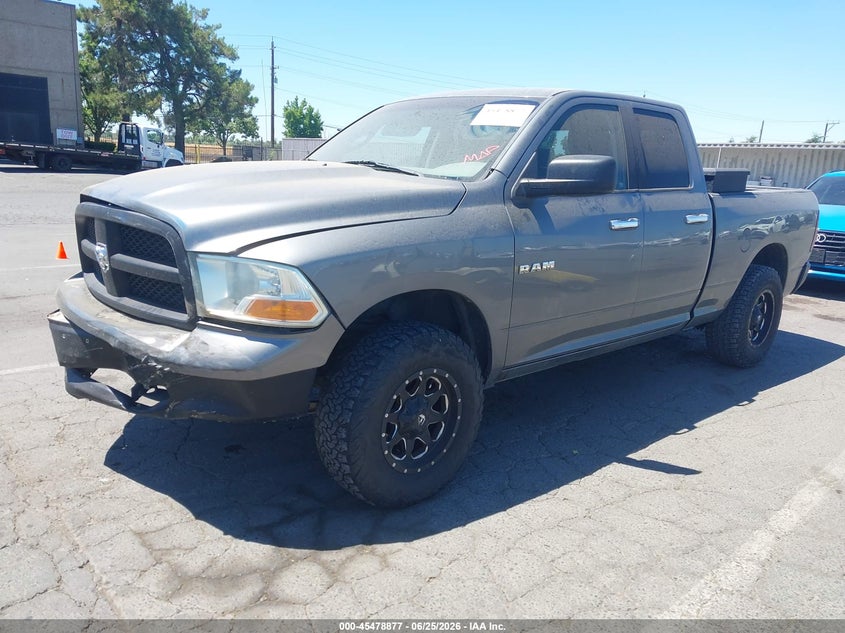 2010 Dodge Ram 1500 VIN 1D7RV1GP4AS113270 IAAI salvage auction — FRONT END, Salvage (California), sold $1,000 on 2026-07-09 (photo 2)