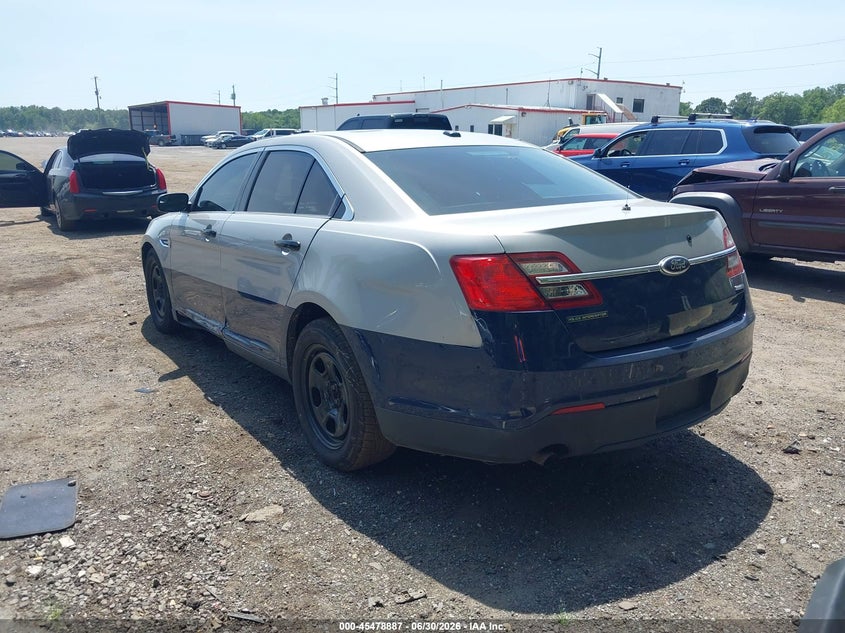 2014 Ford Police VIN 1FAHP2MK4EG103027 IAAI salvage auction — LEFT FRONT, Salvage Title, sold $400 on 2026-07-15 (photo 3)