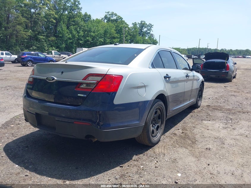 2014 Ford Police VIN 1FAHP2MK4EG103027 IAAI salvage auction — LEFT FRONT, Salvage Title, sold $400 on 2026-07-15 (photo 4)