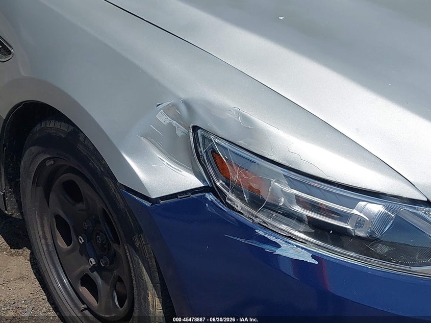 2014 Ford Police VIN 1FAHP2MK4EG103027 IAAI salvage auction — LEFT FRONT, Salvage Title, sold $400 on 2026-07-15 (photo 6)