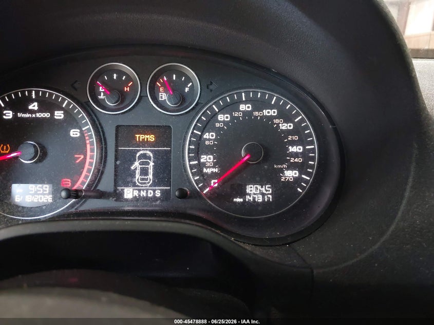 2009 Audi A3 VIN WAUKF78P69A079180 IAAI salvage auction — NORMAL WEAR, Clear (New York), sold $425 on 2026-07-15 (photo 7)