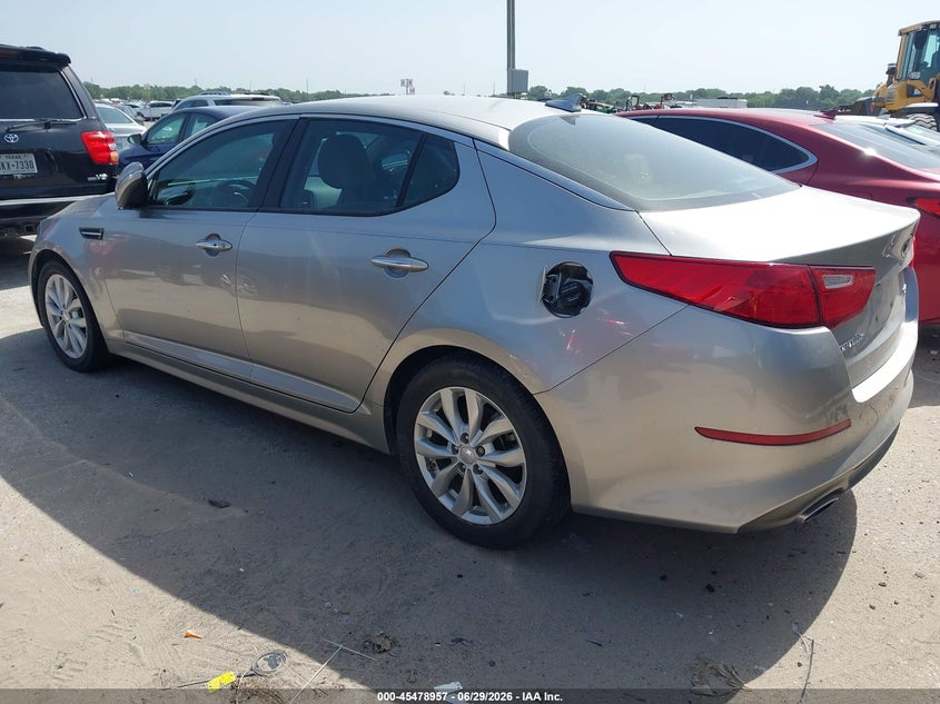 2015 Kia Optima VIN 5XXGN4A75FG373139 IAAI salvage auction — NORMAL WEAR, Original (Texas), sold $3,550 on 2026-07-07 (photo 3)
