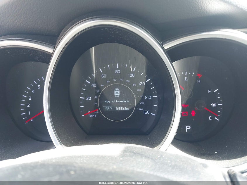 2015 Kia Optima VIN 5XXGN4A75FG373139 IAAI salvage auction — NORMAL WEAR, Original (Texas), sold $3,550 on 2026-07-07 (photo 7)