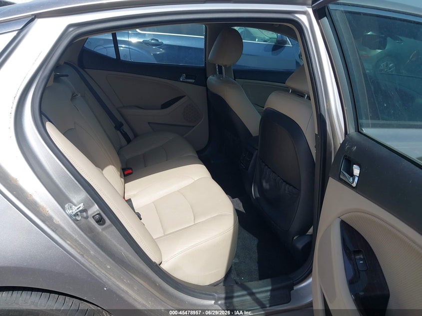 2015 Kia Optima VIN 5XXGN4A75FG373139 IAAI salvage auction — NORMAL WEAR, Original (Texas), sold $3,550 on 2026-07-07 (photo 8)