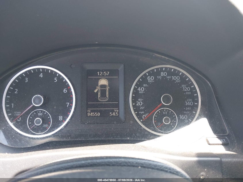 2015 Volkswagen Tiguan VIN WVGBV7AX1FW555605 IAAI salvage auction — FRONT END, Salvage Title, sold $350 on 2026-07-23 (photo 7)