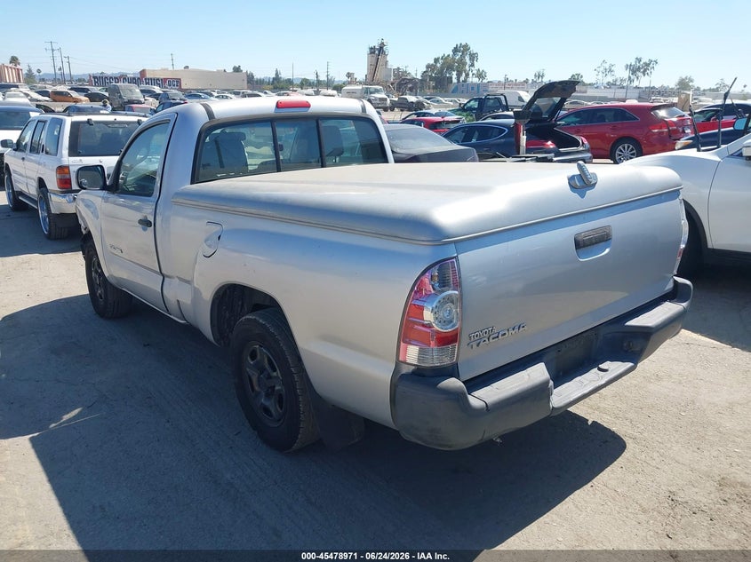 2009 Toyota Tacoma VIN 5TENX22N19Z650278 IAAI salvage auction — FRONT END, Salvage (California), sold $4,600 on 2026-07-10 (photo 3)