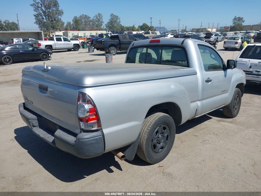 2009 Toyota Tacoma VIN 5TENX22N19Z650278 IAAI salvage auction — FRONT END, Salvage (California), sold $4,600 on 2026-07-10 (photo 4)