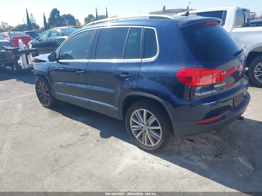 2012 Volkswagen Tiguan VIN WVGBV7AX1CW509722 IAAI salvage auction — FRONT END, Salvage Title, sold $200 on 2026-07-23 (photo 3)
