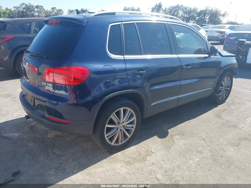 2012 Volkswagen Tiguan VIN WVGBV7AX1CW509722 IAAI salvage auction — FRONT END, Salvage Title, sold $200 on 2026-07-23 (photo 4)