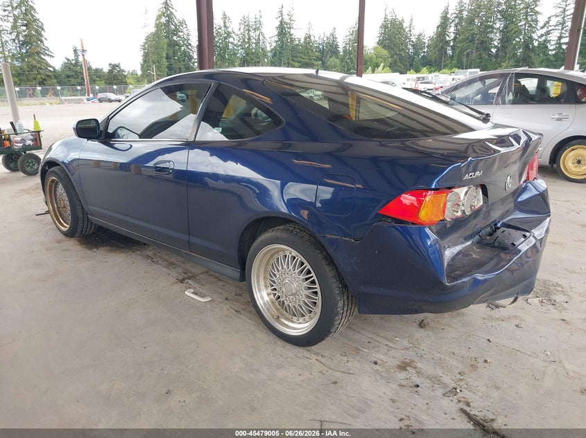 2004 Acura Rsx VIN JH4DC54854S001935 IAAI salvage auction — REAR END, Bill Of Sale (Washington), sold $975 on 2026-07-09 (photo 3)