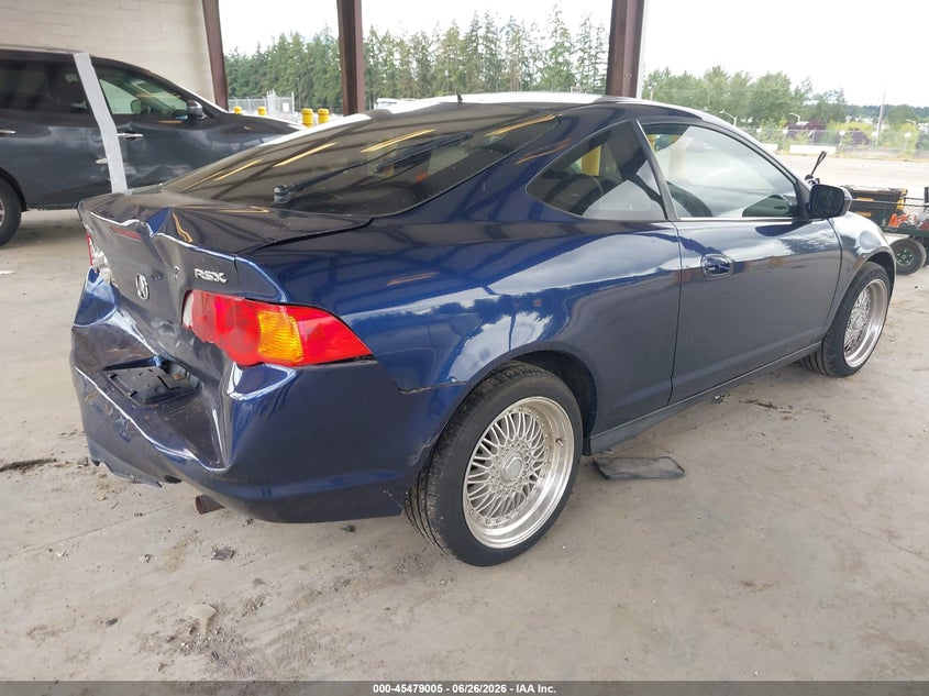 2004 Acura Rsx VIN JH4DC54854S001935 IAAI salvage auction — REAR END, Bill Of Sale (Washington), sold $975 on 2026-07-09 (photo 4)