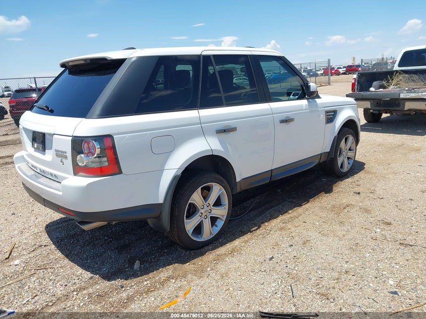 2011 Land rover Range rover sport VIN SALSH2E49BA281259 IAAI salvage auction — NORMAL WEAR, Original (Texas), sold $750 on 2026-07-29 (photo 4)