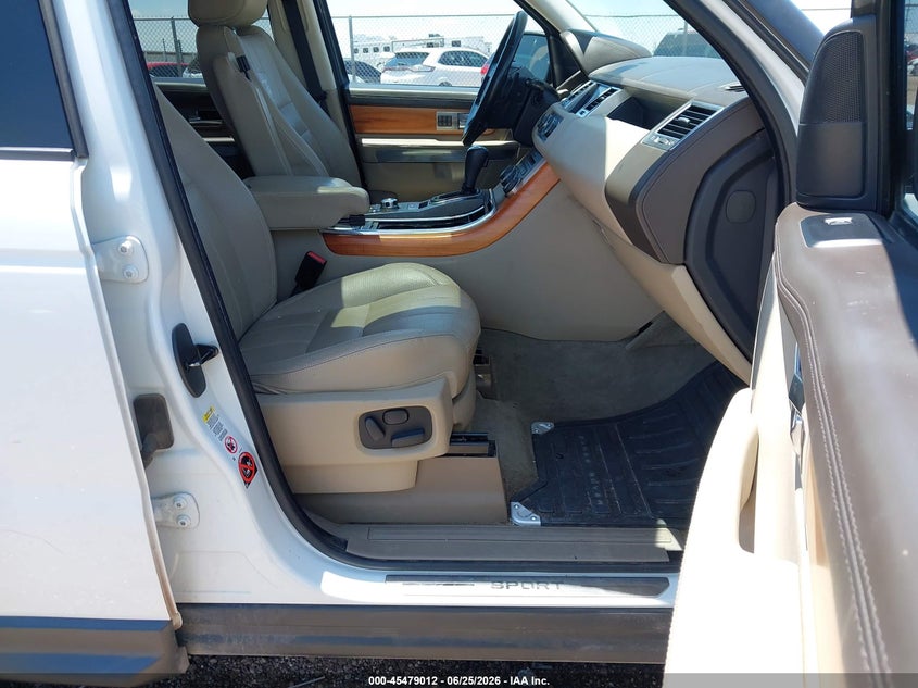 2011 Land rover Range rover sport VIN SALSH2E49BA281259 IAAI salvage auction — NORMAL WEAR, Original (Texas), sold $750 on 2026-07-29 (photo 5)