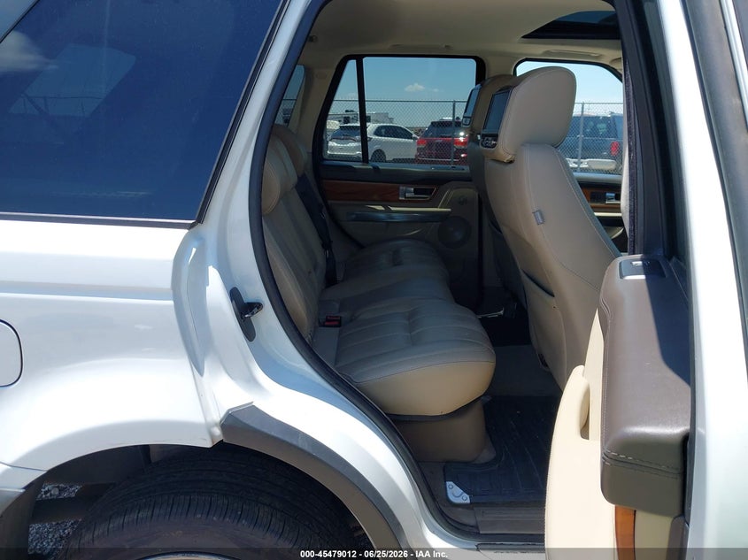 2011 Land rover Range rover sport VIN SALSH2E49BA281259 IAAI salvage auction — NORMAL WEAR, Original (Texas), sold $750 on 2026-07-29 (photo 8)