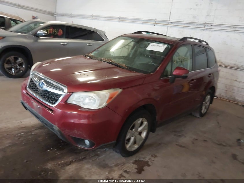 2014 Subaru Forester VIN JF2SJAPC9EH418482 IAAI salvage auction — NORMAL WEAR, Clear (Minnesota), sold $775 on 2026-07-08 (photo 2)
