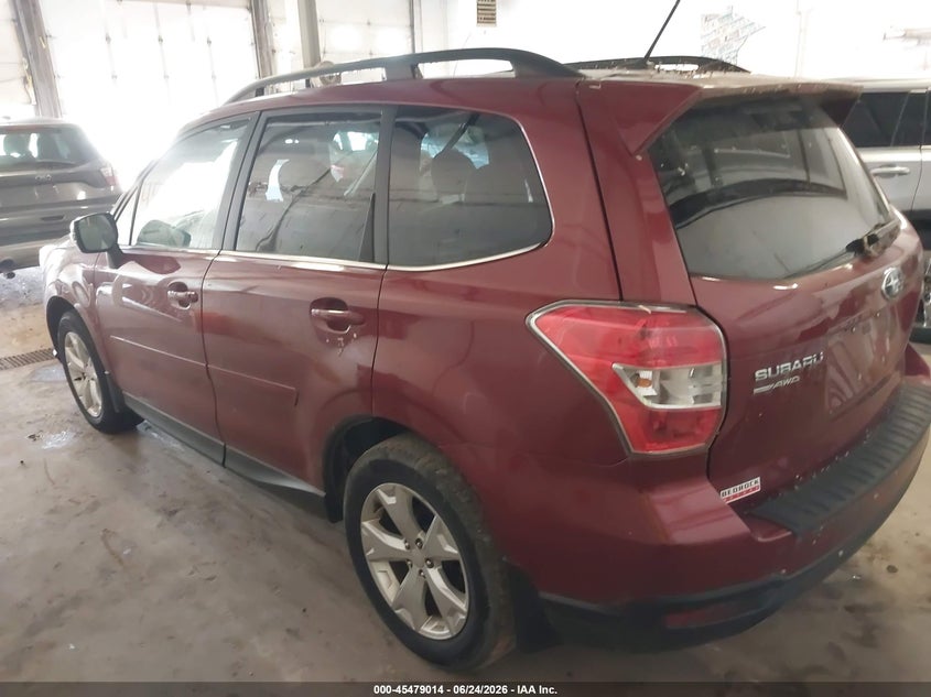2014 Subaru Forester VIN JF2SJAPC9EH418482 IAAI salvage auction — NORMAL WEAR, Clear (Minnesota), sold $775 on 2026-07-08 (photo 3)